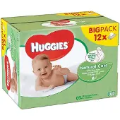 Huggies Billendoekjes Babydoekjes Natural Care 672 stuks