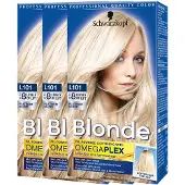 Schwarzkopf 3x Permanente Blondering Platinum Blond L101