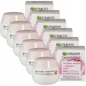 Garnier SkinActive BotanischGarnier SkinActive Botanische dagcrème met Rozenwater - Droge en Gevoelige Huid - 6 x 50ml - Voordeelverpakking