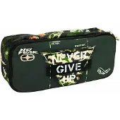 No Fear etui Never Give Up junior 23 cm groen 27 delig