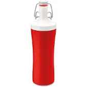 Koziol Plopp To Go Organic 425 ml rode waterfles