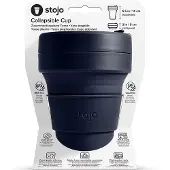 Stojo - Biggie Cup - Koffie Theebeker - 470 ml - Herbruikbaar - Opvouwbaar - Denim