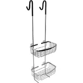 Best design Rome Ophangrek voor douchewand 2-schaps chroom