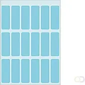 Herma Multipurpose-etiketten, 12 x 34 mm, blauw, permanent hechtend, om met de hand te - 10 stuks