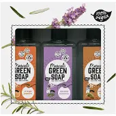 Marcel's Green Soap Handzeep Sin & Jas 250 ml + Lav & Roz 250 ml + Sand & Kord250 ml 1 set