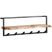 Lt-luce Kapstok Edge 6 Haken Boomstam Plank 100cm