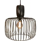 Freelight Hanglamp Costola Ø 55 cm zwart