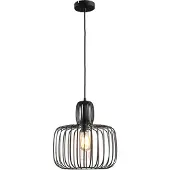 Freelight Hanglamp Costola Ø 45 cm zwart