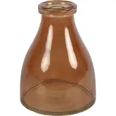 Non-Branded Vaas Missy 16 X 16 X 20 Cm Glas Bruin