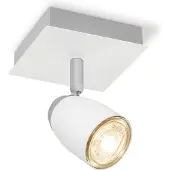 Home Sweet Home Opbouwspot Gina - Zand Wit - 14,5cm - Gu10