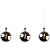 Lucide JULIUS - Hanglamp - 3xE27 - Fumé
