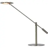 Lucide ANSELMO - Bureaulamp - LED Dimb. - 1x9W 3000K - Mat chroom