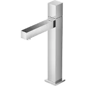 Hotbath Fonteinkraan hotbath dude 1-knop recht 23 cm vierkant chroom