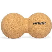 VirtuFit Premium Kurk Peanut Ball - Dual Massagebal - Ecologisch