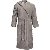 The One Towelling Badjas Wit Capuchon - L/XL