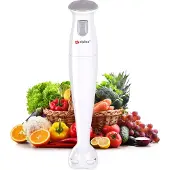 Alpina staafmixer wit/grijs