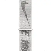 Apple Watch 38/40/41 mm Nylon Sport Loop Nike Horlogeband Summit White