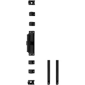 Intersteel Kruk-espagnolet links T-recht met stangenset 2 X 1245 mm zwart