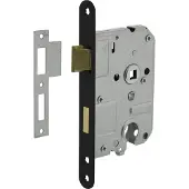 Intersteel Slotkast cilinder Domus zwart afgerond