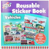 Galt - Reusable Sticker Book - Vehicles (31024695)