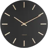 Karlsson Design wandklok 5821BK, zwart, , 30 cm