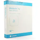 Coloplast Biatain AG Schuimverband Niet-Adhesief 10 x 10 cm (9622) | 5 stuks