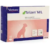 Virbac Telizen 100 mg M/L – voedingssupplement 30 tabletten