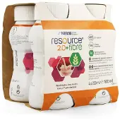Nestlé Resource Resource 2.0 + Fibre Bosvrucht 4x200 ml Drinkbare oplossing