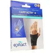 Epitact Carp'Activ Soepele Polsbrace voor Overdag Links Small 1 St Verband(en)