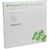 Molnlycke Health Care Mepilex Border Sacrum Ag Schuimverband 18 x 18 cm | 5 stuks