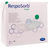 Hartmann RespoSorb Super Verband 20x40cm 6850246 10 St Compressen