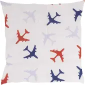 Bink Bedding Sierkussen Planes Blauw 50 x 50 incl vulling
