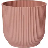 Elho Bloempot Vibes Fold - Kunststof - Delicaat Roze - Diam.25xh23cm