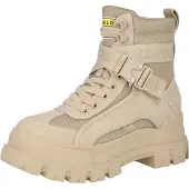 Buffalo Veterlaarsjes 'Aspha Com1' beige