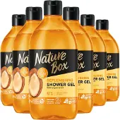 Nature Box 6x Nature Box Replenishing Argan Douchegel 385 Ml