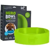 Tom voerbak Hownd Hero 18 cm polypropyleen groen mt S