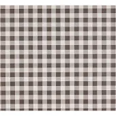 Dutch Wallcoverings Papierbehang ruitje - bruin/wit