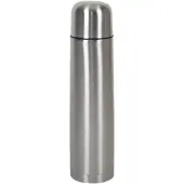 Gerimport thermosfles 1 liter RVS zilver