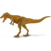 Safari speelfiguur Qianzhousaurus junior 23 cm oranje