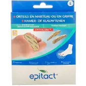 Epitact Epithelium Hamer- of Klauwtenen Teenstaafjes Bescherming Ref.2564-219 Maat L 2Stuks