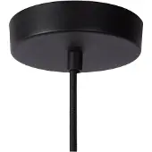 Lucide LIONEL - Hanglamp - Ø 6,5 cm - 1xE27 - Zwart