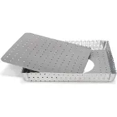 Patisse Quicheform perforiert 21 x 21 cm Silberstahl