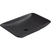 Bally Karé Opzetwastafel 58x36x11,5cm Mat Zwart