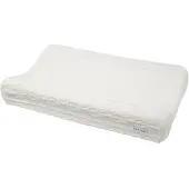 Meyco Baby Romantic Flower aankleedkussenhoes - offwhite - 50x70cm