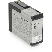 Epson T580 (C13T580700) Inktcartridge Licht-zwart