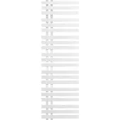 LuxeBath ECD Germany Strijkijzer EM design badkamerradiator - 500 x 1600 mm - wit - designradiator paneelradiator handdoekdrogerradiator radiator