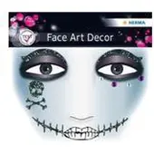 Herma 15306 Face Art Stickers Pirat - 4 stuks