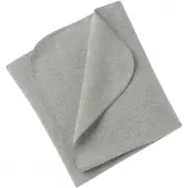 Engel - Baby-Decke mit Muschelkante - Deken 80 x 100 cm, grijs