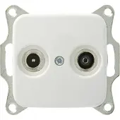 Busch-Jaeger Reflex SI Stopcontact Coax Wit