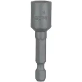 Bosch Power Tools 2608550080 Dopsleutel-machinebit 8 mm Aandrijving 1/4 (6,3 mm) 50 mm 1 stuk(s)
